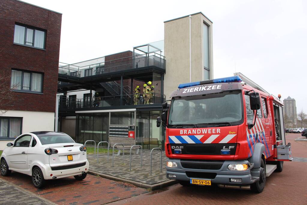 Ramen trapgang verzorgingshuis ontzet door storm Franklin