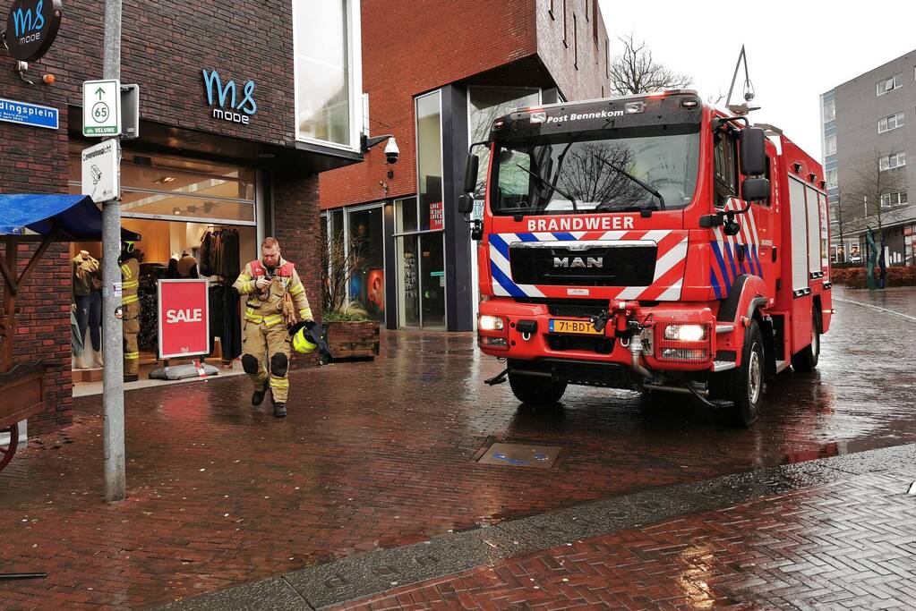 Winkel van MS mode gesloten na steekvlam
