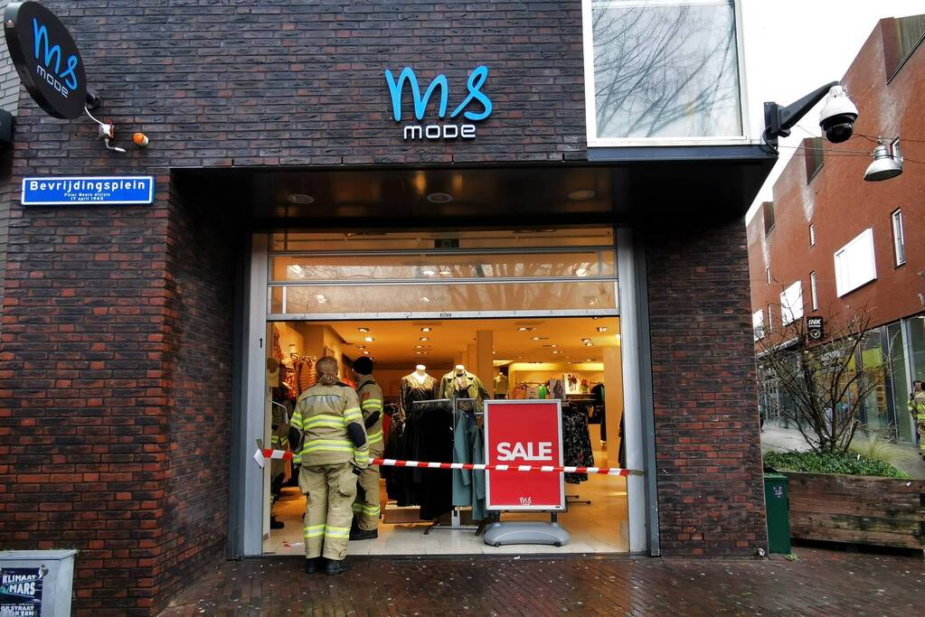 Winkel van MS mode gesloten na steekvlam