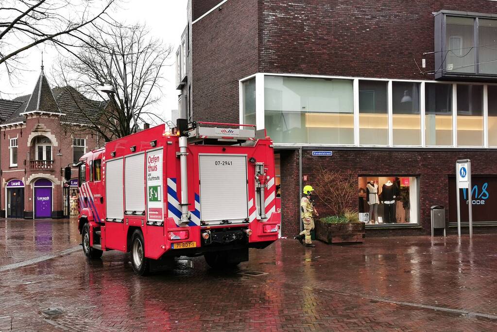 Winkel van MS mode gesloten na steekvlam