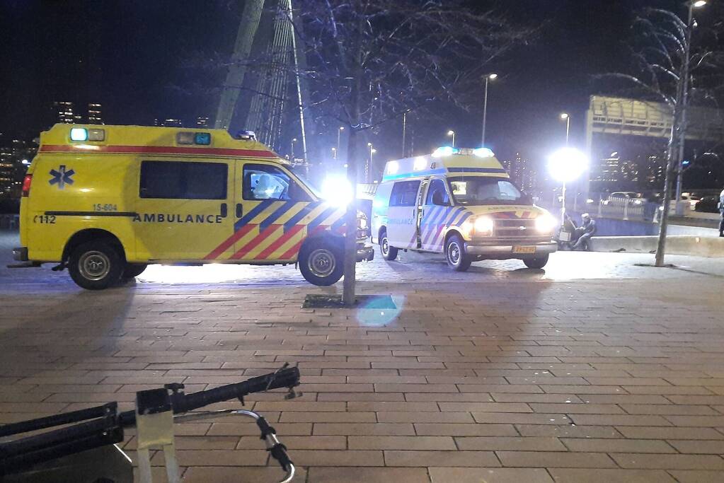 Erasmusbrug afgesloten voor filmopnames