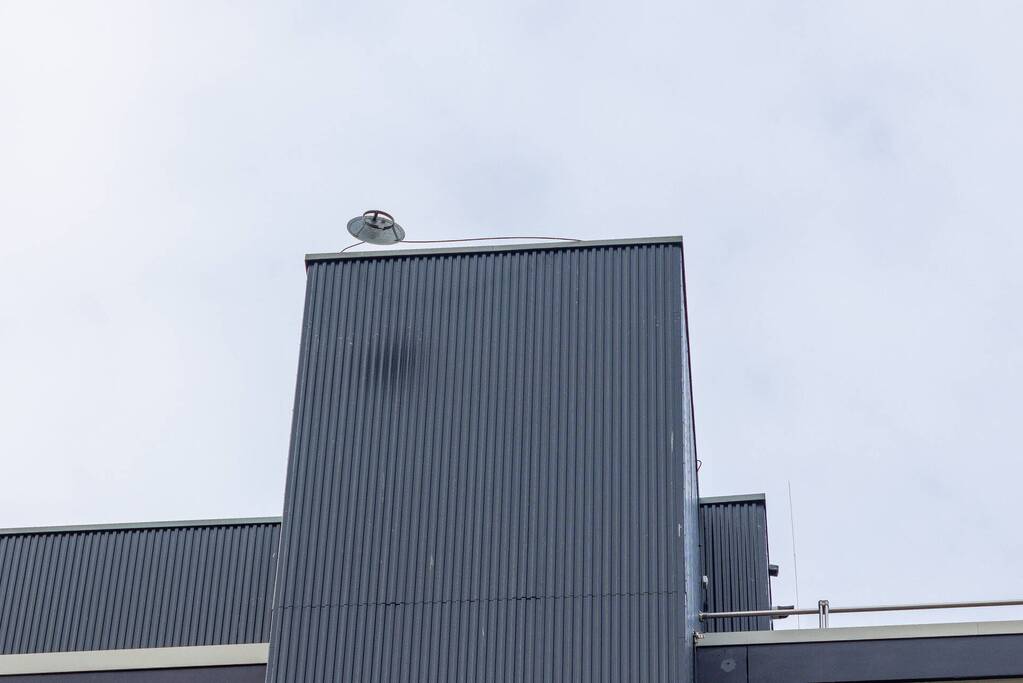 Bliksemafleider Undineflat Schuilenburg door brandweer verwijderd