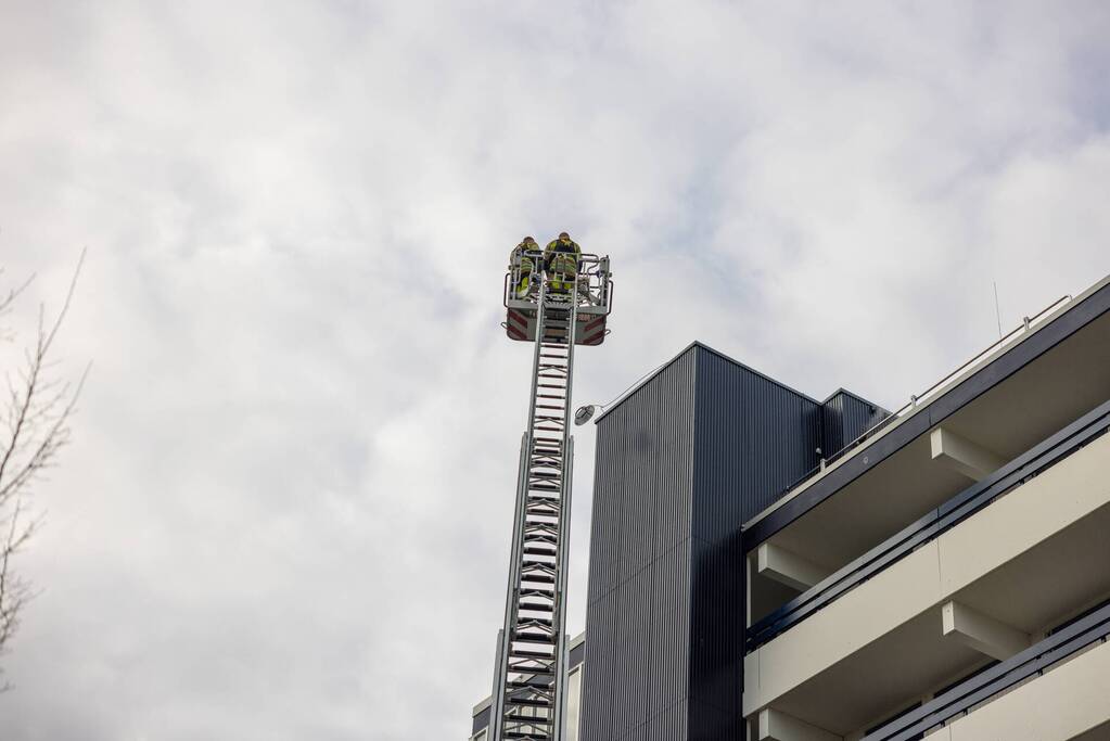 Bliksemafleider Undineflat Schuilenburg door brandweer verwijderd