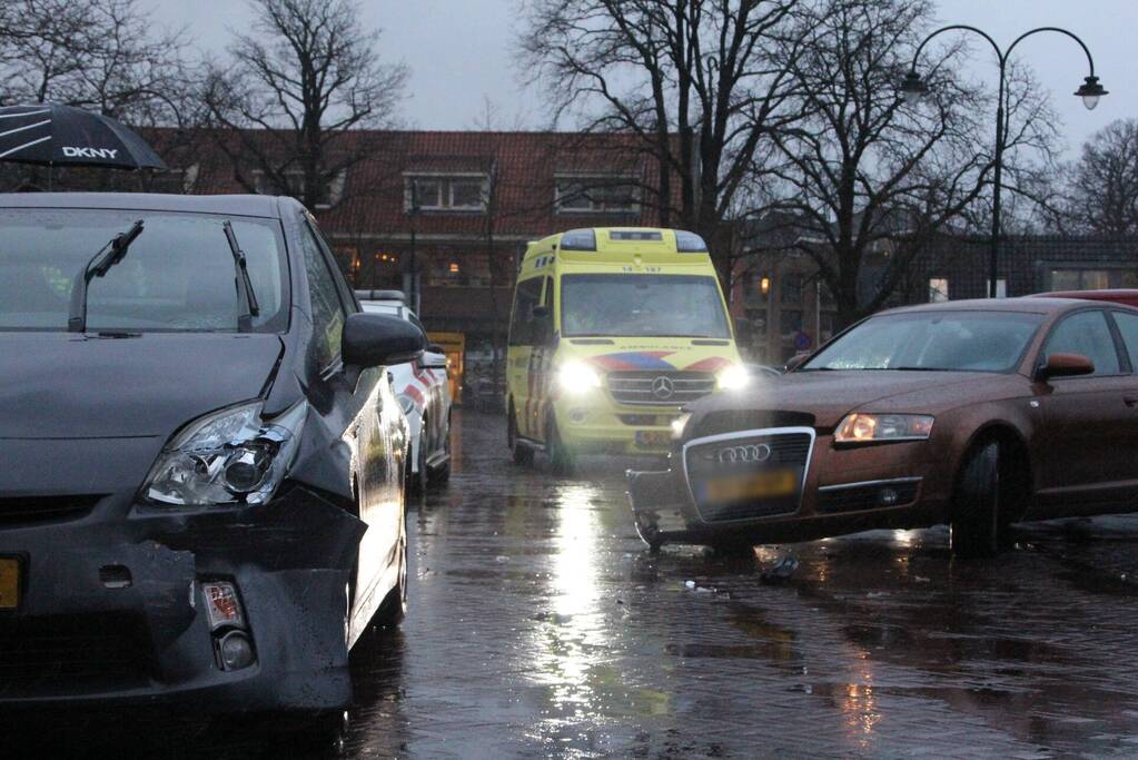 Schade bij ongeval op parkeerplaats