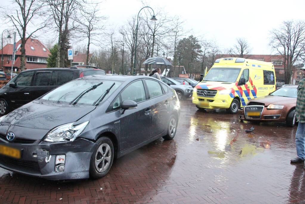 Schade bij ongeval op parkeerplaats