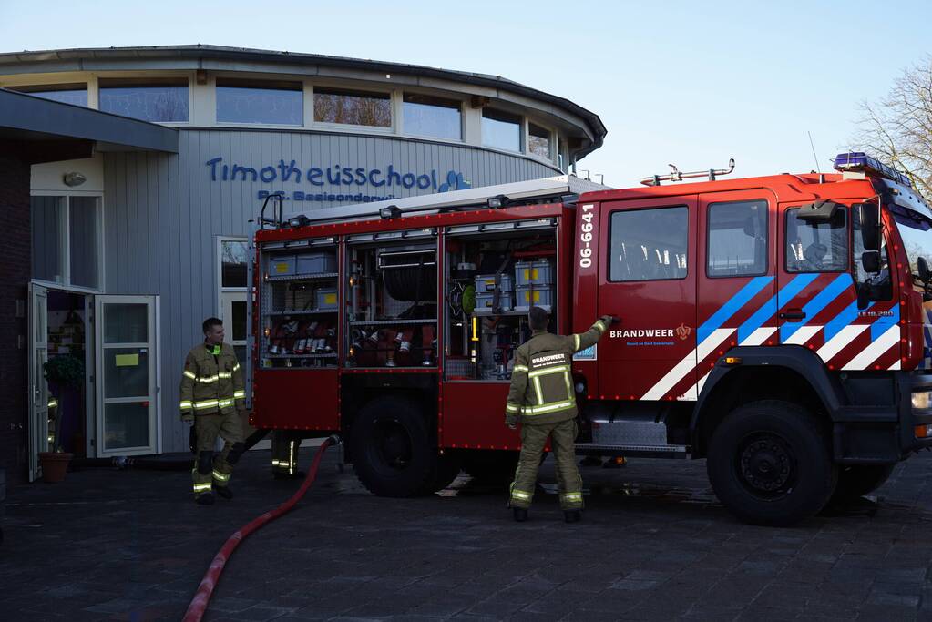 Waterlekkage in Timotheusschool