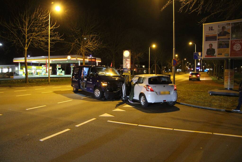 Gewonde na ongeval op kruising