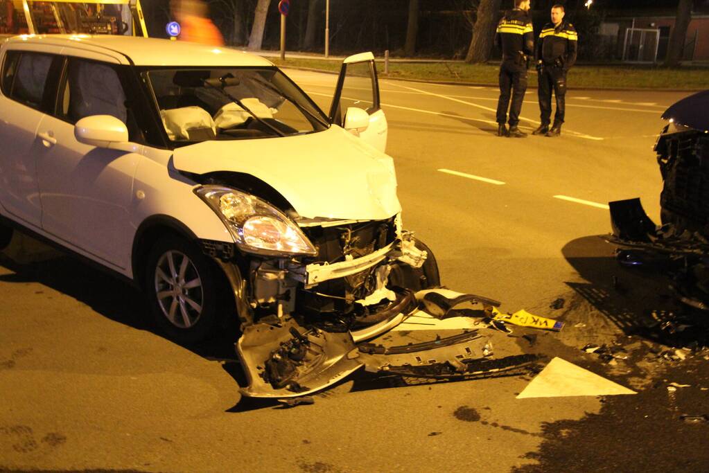 Gewonde na ongeval op kruising