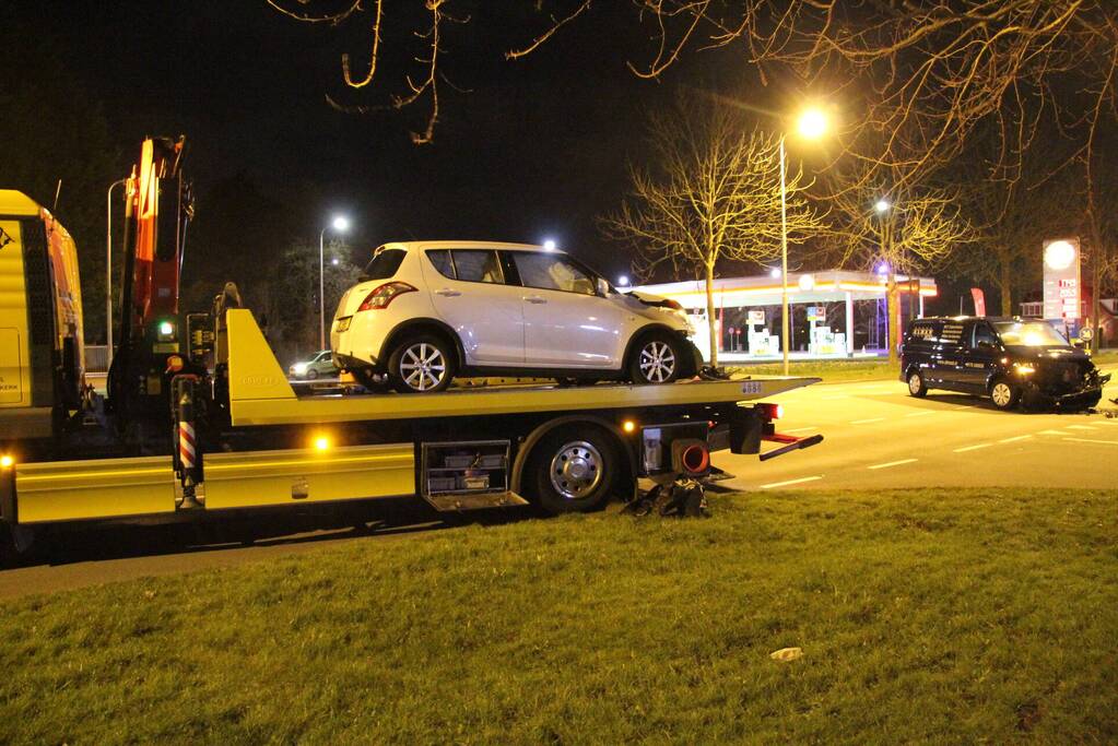 Gewonde na ongeval op kruising