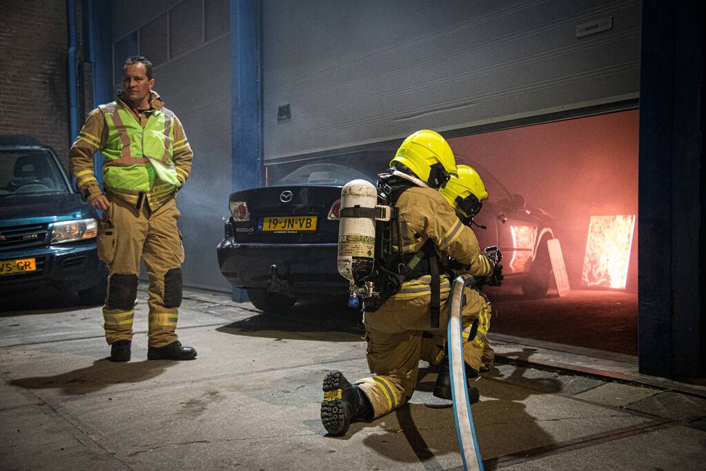 Vrijwillige brandweerkorpsen houden grote oefening