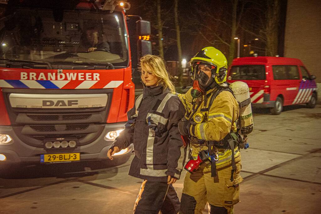 Vrijwillige brandweerkorpsen houden grote oefening