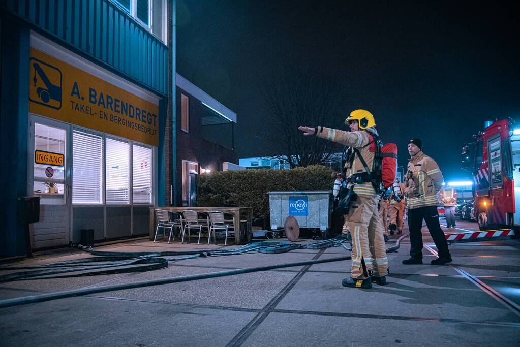 Vrijwillige brandweerkorpsen houden grote oefening
