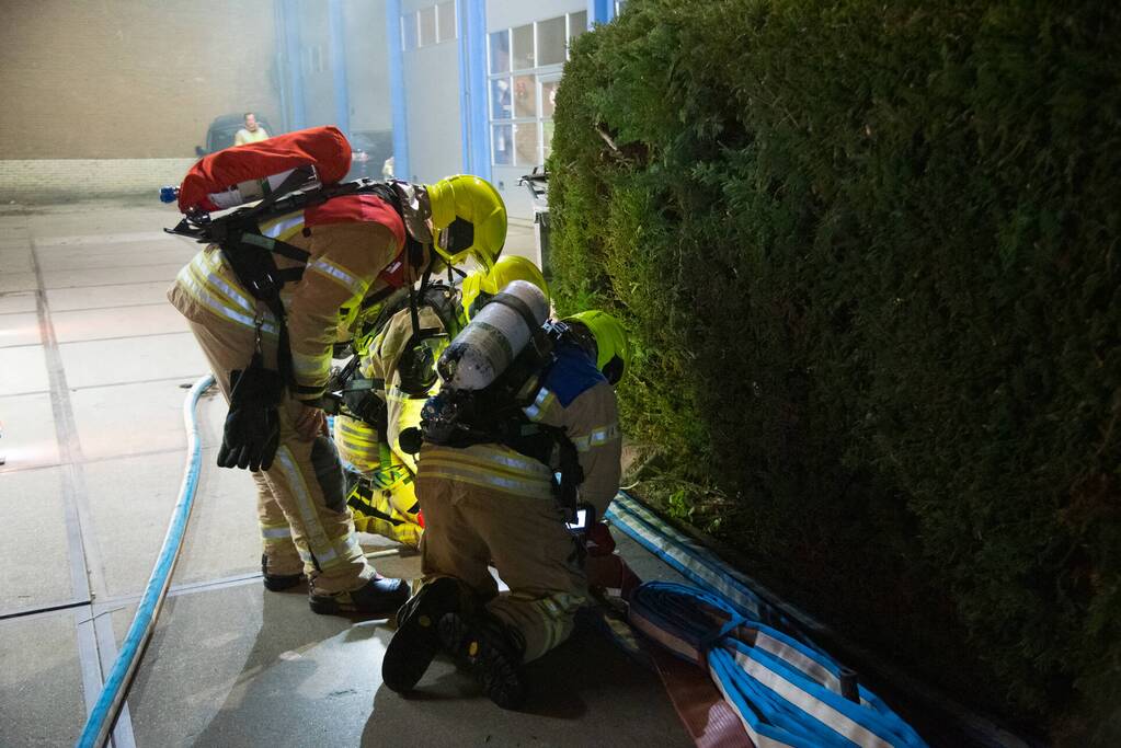 Vrijwillige brandweerkorpsen houden grote oefening