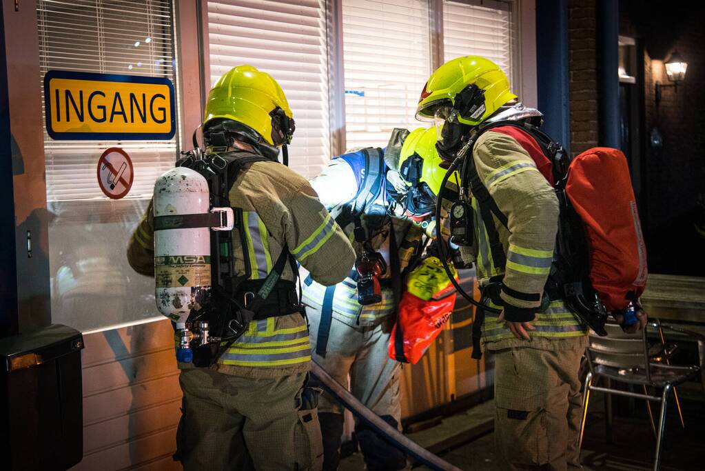 Vrijwillige brandweerkorpsen houden grote oefening
