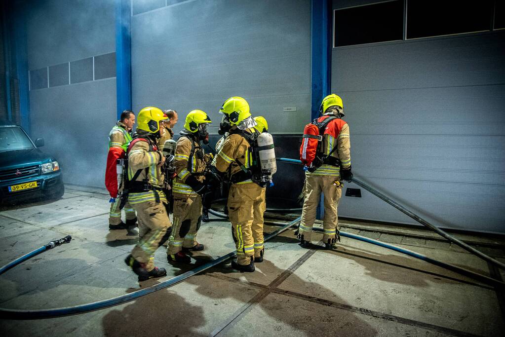 Vrijwillige brandweerkorpsen houden grote oefening