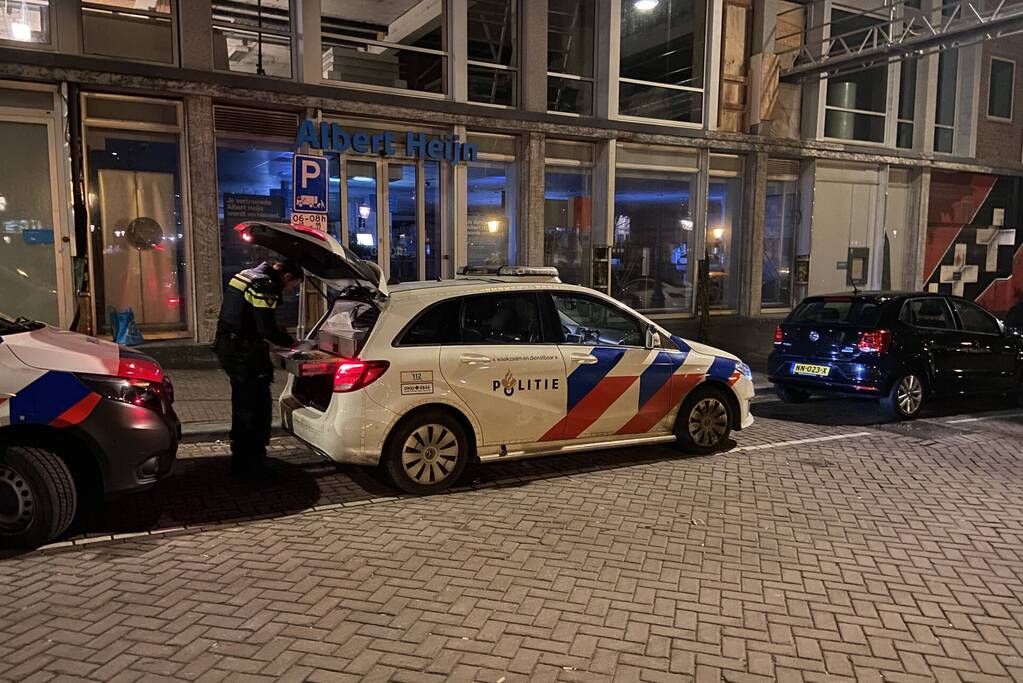 Politie doet onderzoek naar overvalpoging op Albert Heijn