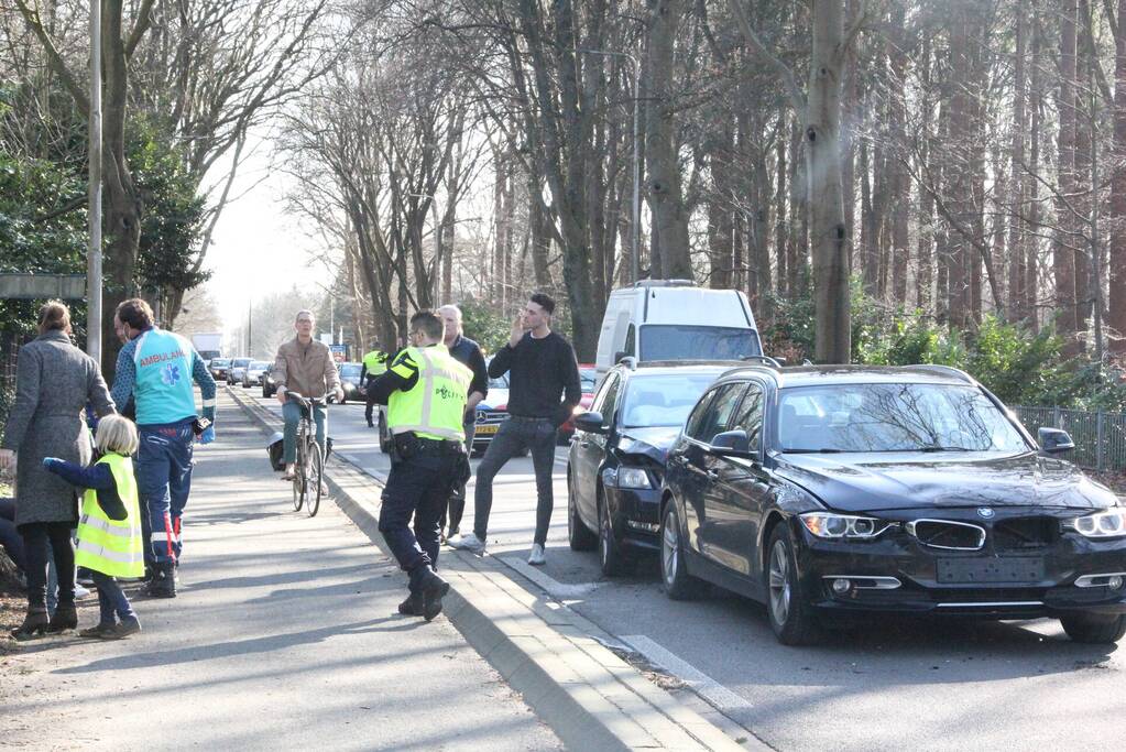 Vier auto's betrokken bij ongeval