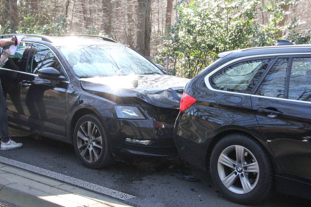 Vier auto's betrokken bij ongeval