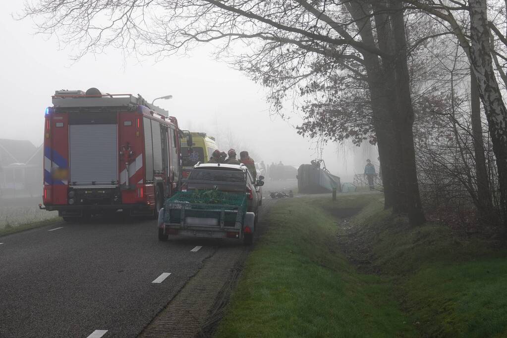 Vrouw overleden na ernstig ongeval