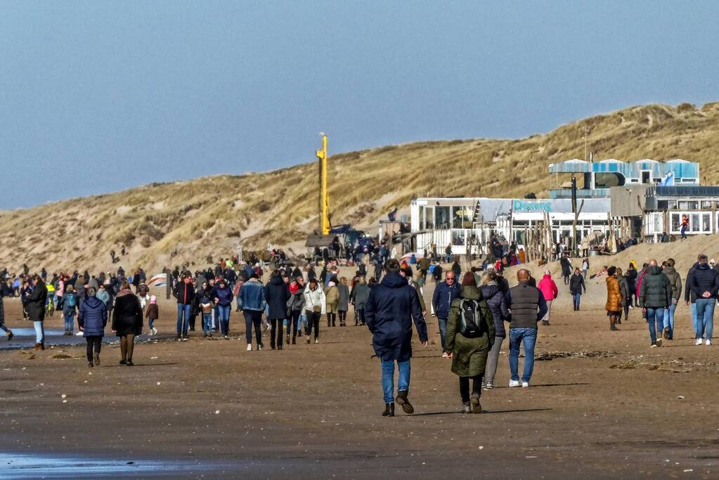 Grote drukte aan de kust