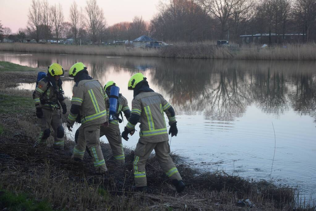 Opnieuw riet in brand gestoken bij Kaaskenswater