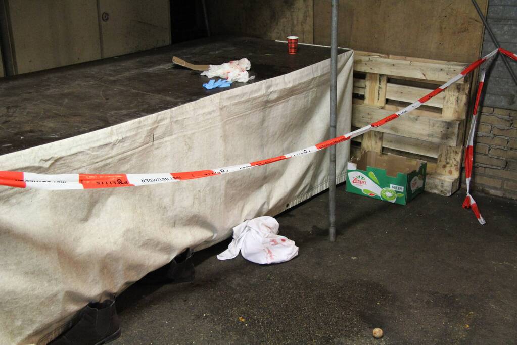 Persoon gewond na steekpartij