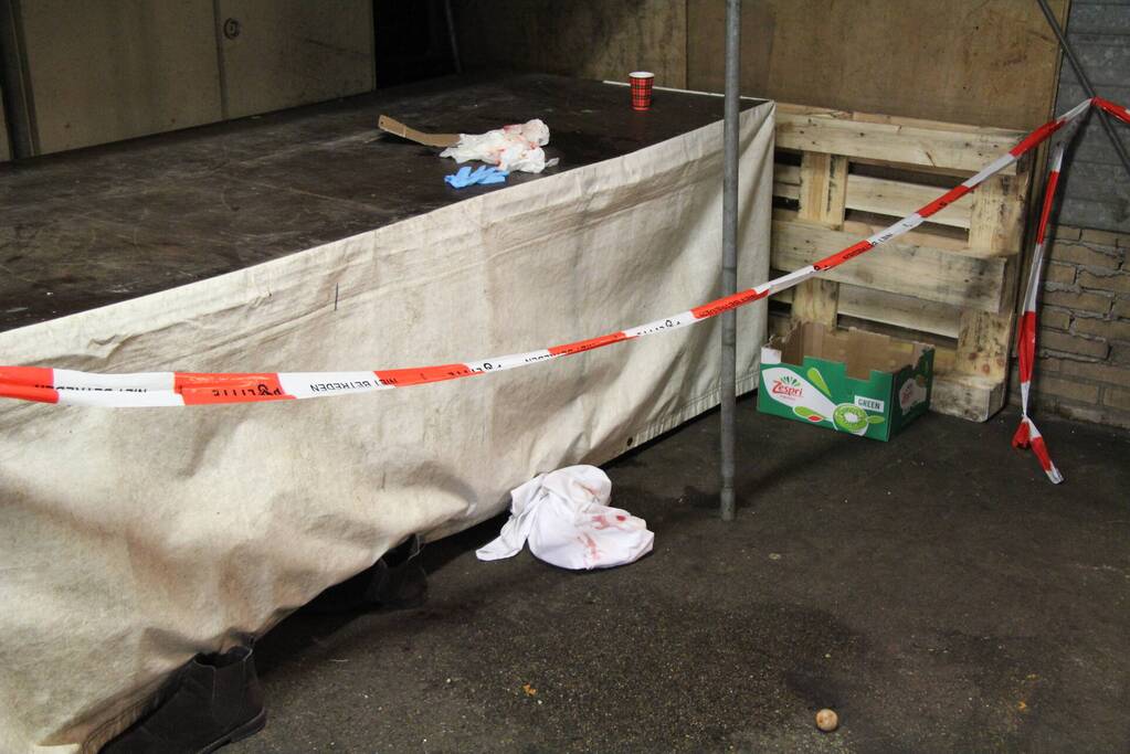 Persoon gewond na steekpartij