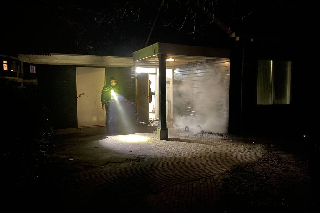 Kliko in brand onder afkapping jongerencentrum