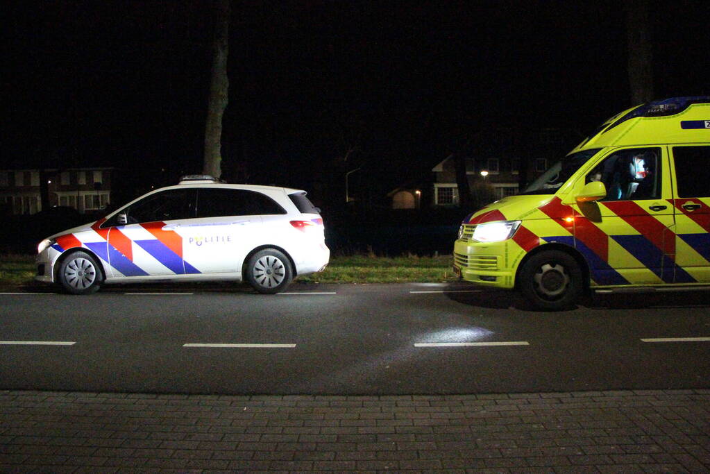 Carnavalsvierder valt in het water tijdens plasje plegen