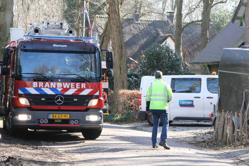 Gaslekkage geraakt bij slaan van paaltje