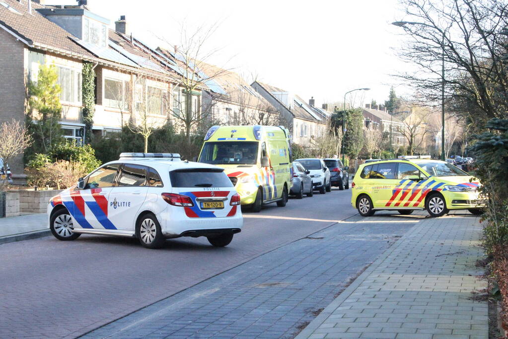 Traumahelikopter met trauma-arts voor incident met kind