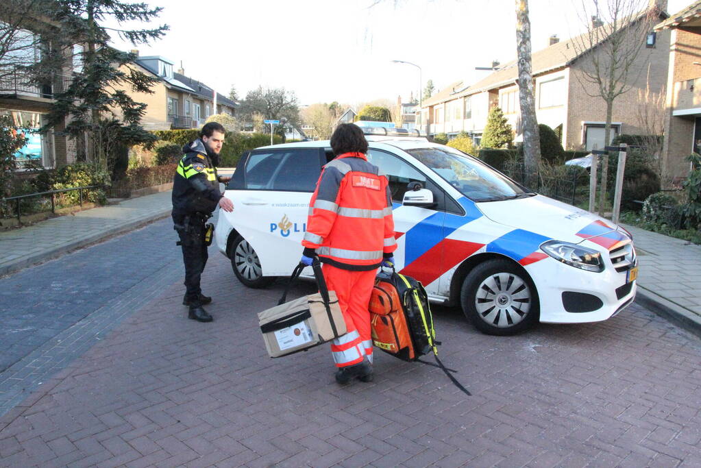 Traumahelikopter met trauma-arts voor incident met kind