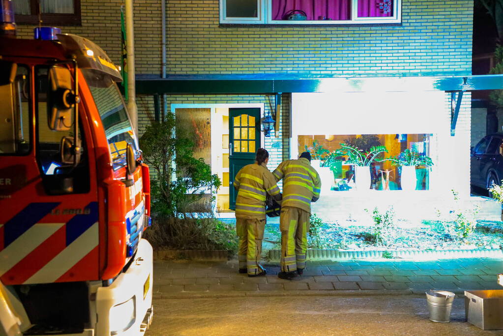 Schoorsteenbrand snel geblust