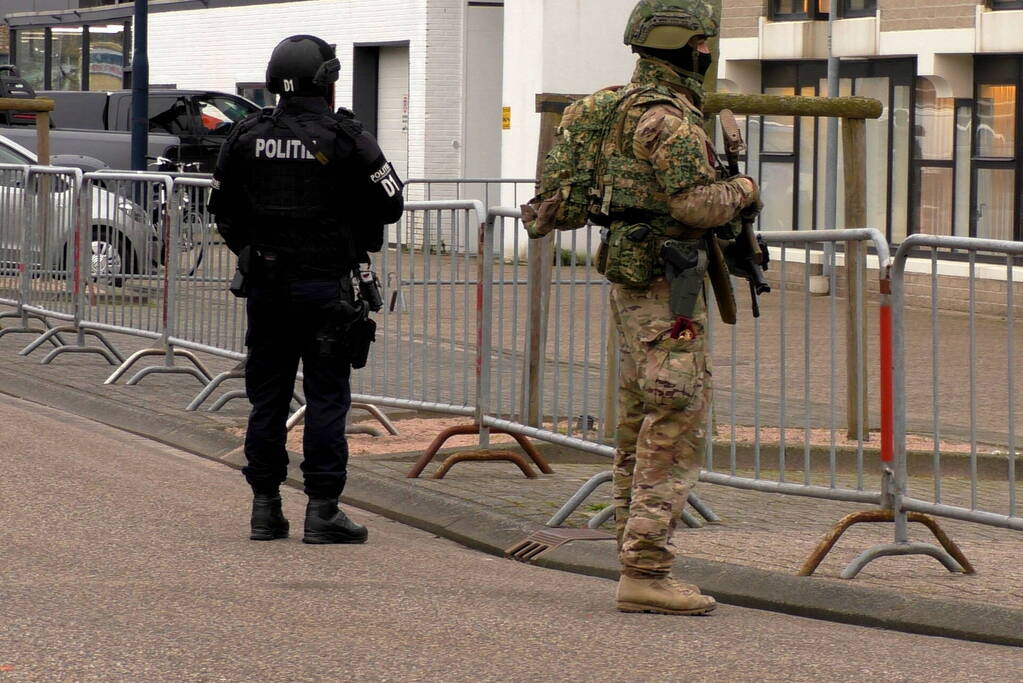 Militairen bewaken extra beveiligde rechtbank inzake Marengo-proces