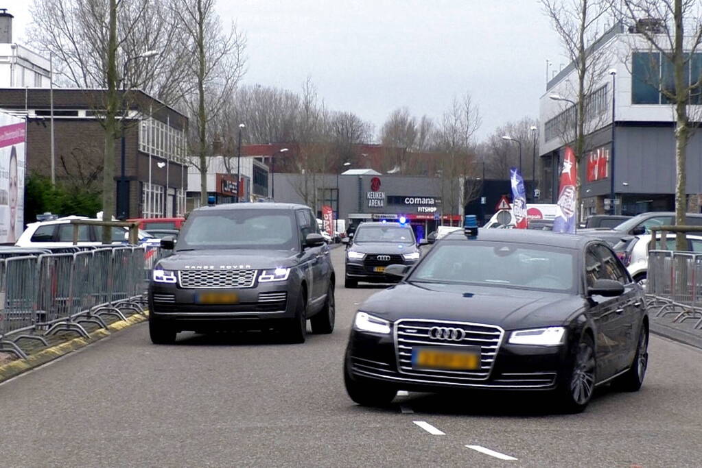 Militairen bewaken extra beveiligde rechtbank inzake Marengo-proces