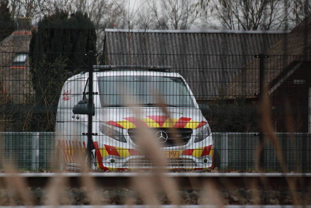 Geen treinverkeer door aanrijding met persoon