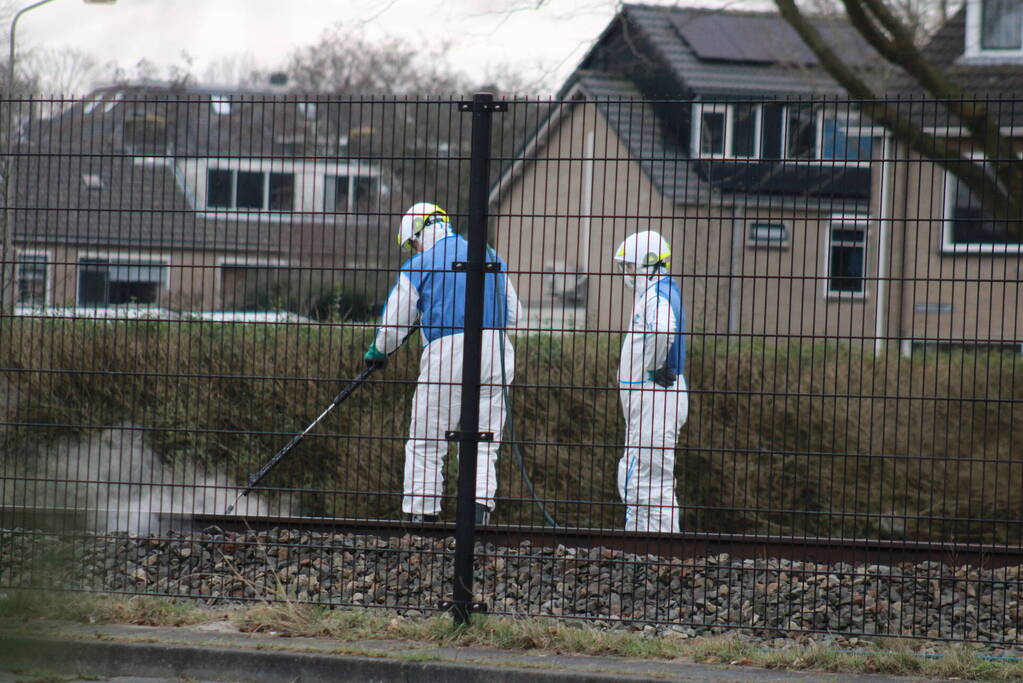 Geen treinverkeer door aanrijding met persoon