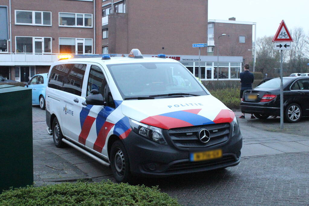 Scooterrijdster nagekeken na ongeval