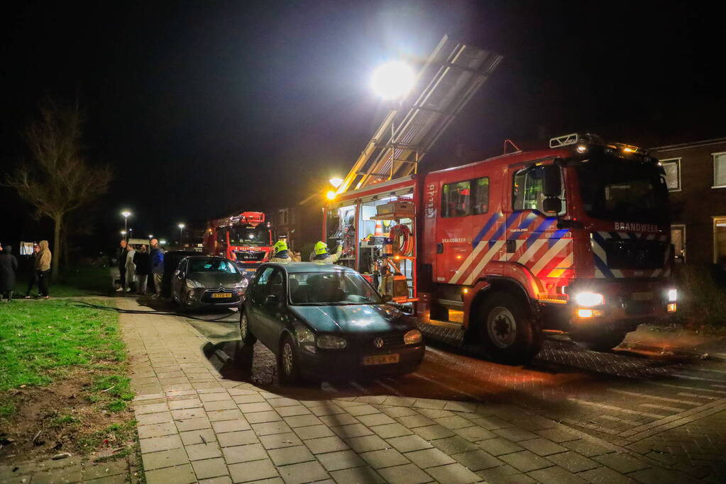 Brandende kaars aangezien voor woningbrand