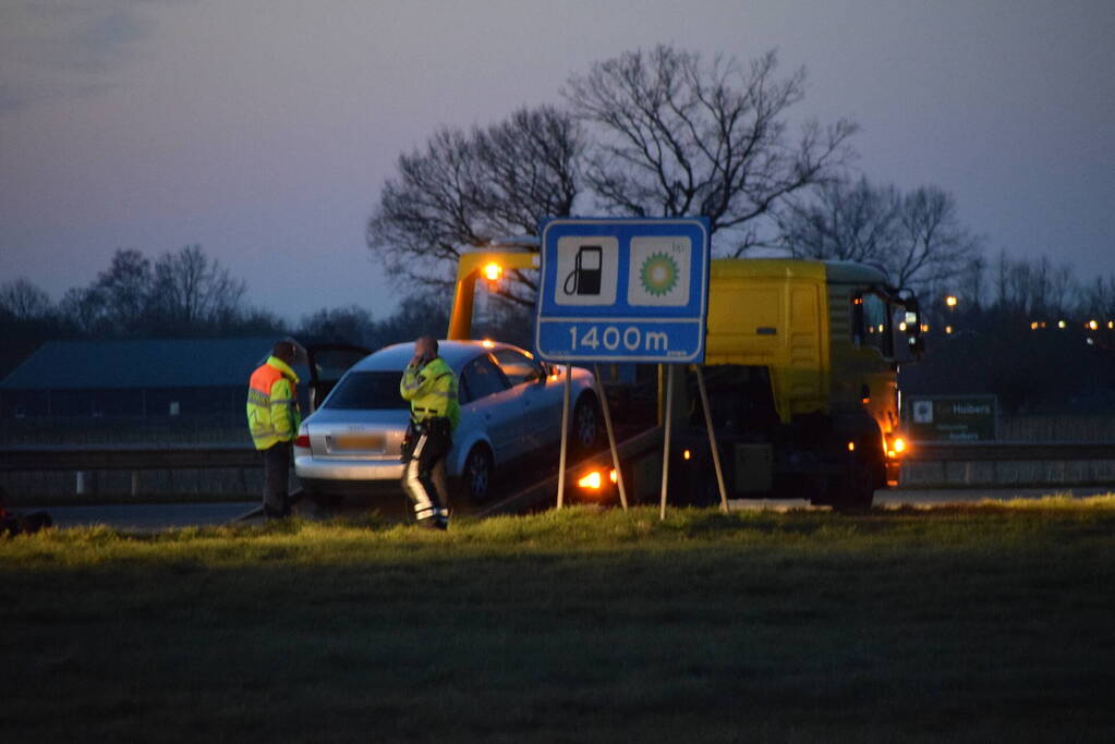 Bestuurder aangehouden na incident