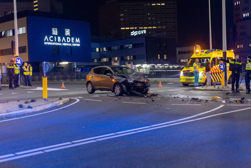 Veel schade bij ongeval op kruising