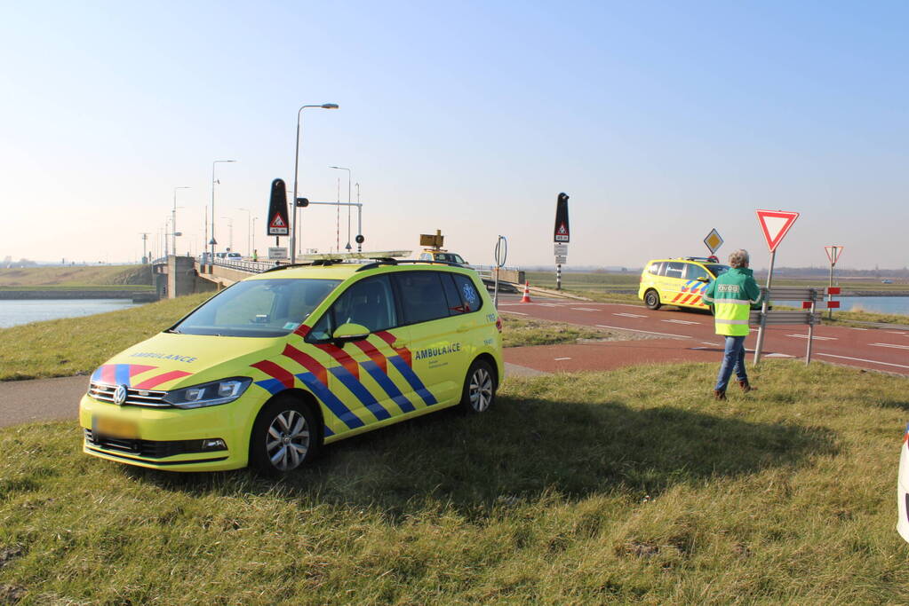 Wielrenner gereanimeerd na valpartij