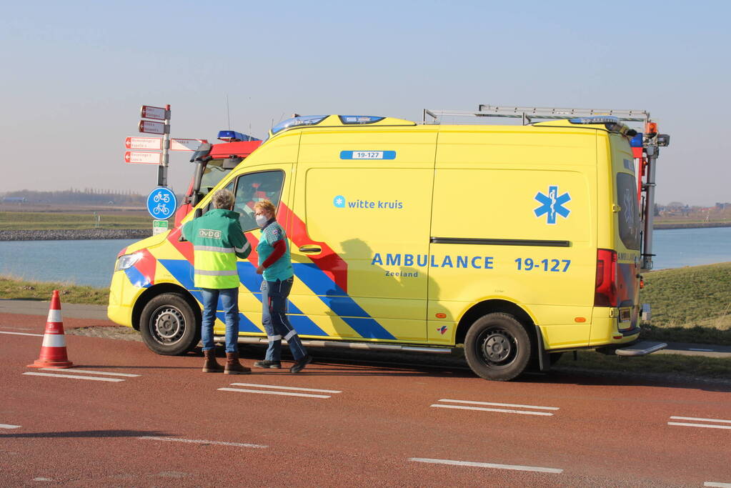 Wielrenner gereanimeerd na valpartij