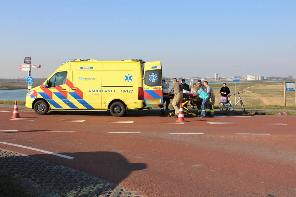 Wielrenner gereanimeerd na valpartij