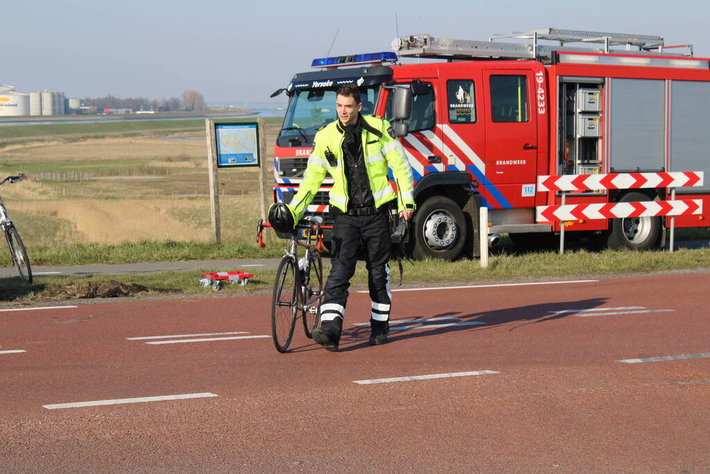 Wielrenner gereanimeerd na valpartij