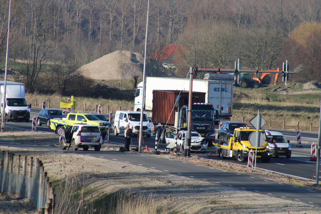 Schade bij kop-staartbotsing