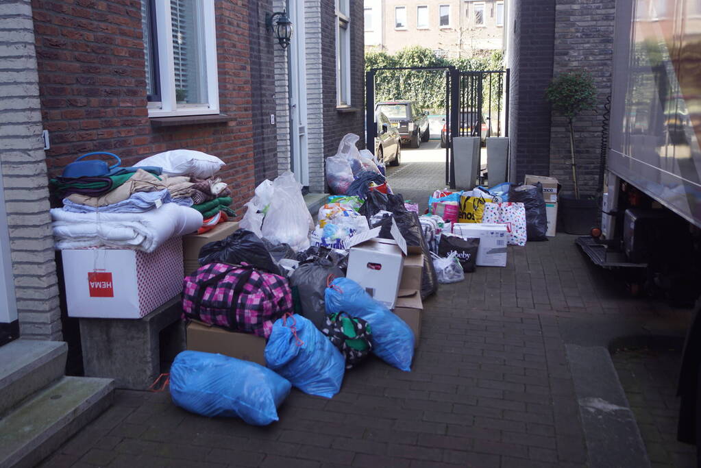 Inzamelingsactie voor vluchtelingen uit Oekraïne groot succes