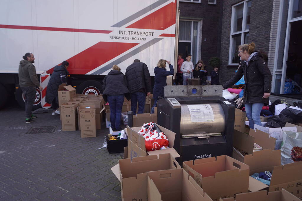 Inzamelingsactie voor vluchtelingen uit Oekraïne groot succes