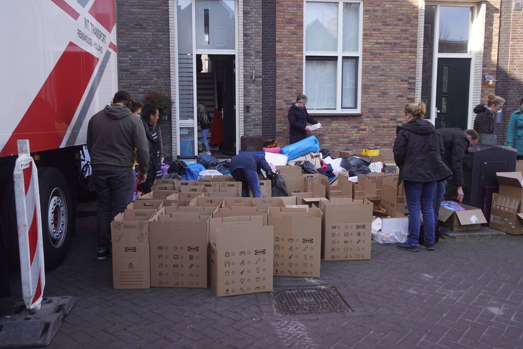 Inzamelingsactie voor vluchtelingen uit Oekraïne groot succes