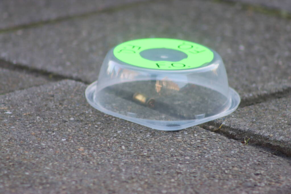 Bestelbus beschoten vanuit rijdende auto